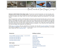Tablet Screenshot of bird-friends.com